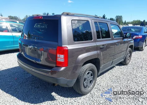 2016 Jeep Patriot Sport from USA, damaged, VIN 1C4NJPBB7GD603699